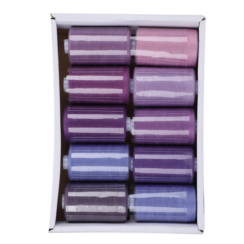10 Rolls Sewing Thread Set Household Pagoda Threads DIY Accessories