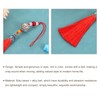 sourcing map Pendants with Tassels, Red Classic Bells Tassel Pendant