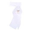 Horse Riding Stock Tie Equestrian Pre Tied Brooch Cotton Adult