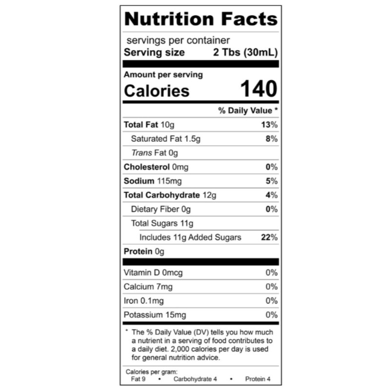 Braswell's Creamy Vidalia Onion Dressing