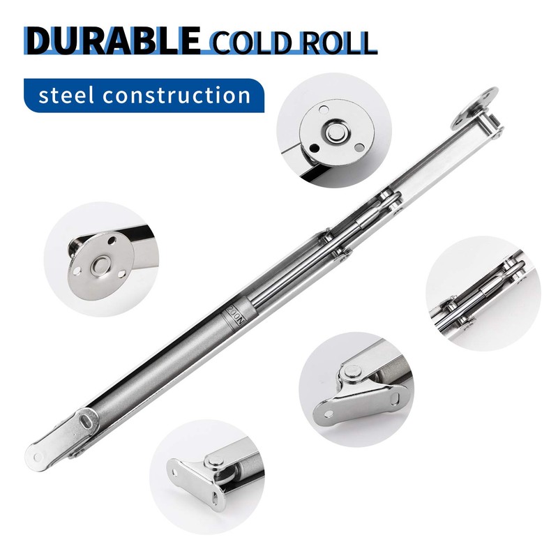 RUYUFE 200N Lid Support Hinge Heavy Duty Soft Close Gas