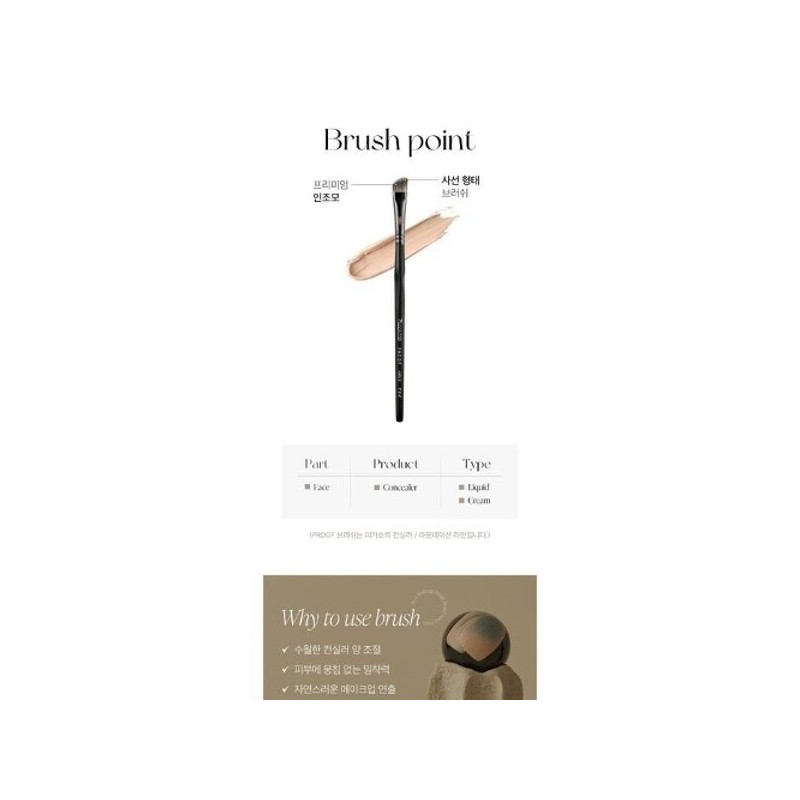 Picasso Face Makeup Concealer Brush PROOF ANGLE / 피카소 페이스
