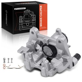 A-Premium Disc Brake Caliper Assembly with Bracket Compatible with Ford Edge 2015-2022, Escape 2017-2019, Fusion 2013-2020 2.0L & Lincoln MKZ 2013-2020, MKX 2016-2018, MKC, Nautilus - Rear Left Driver