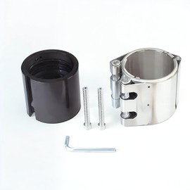 Pipe Repair clamp, Pipe Connector,Leak Sealer,Emergency Pipe Repair Kit for Plastic and Metal Pipes (47MM-51MM/1 1/2INCH/DN40)