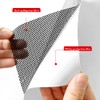 XhuangTech Perforated Vinyl Window Film Black to Prevent Bird Strike,Perforated
