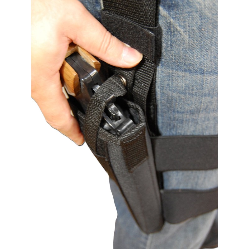 Barsony Tactical Leg Holster for COLT Python Right