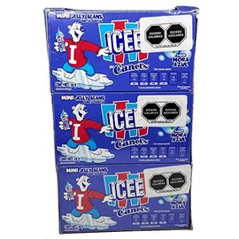 Mini Jelly Beans Icee 9 Cajitas Gomitas Aciditas Mora Azul