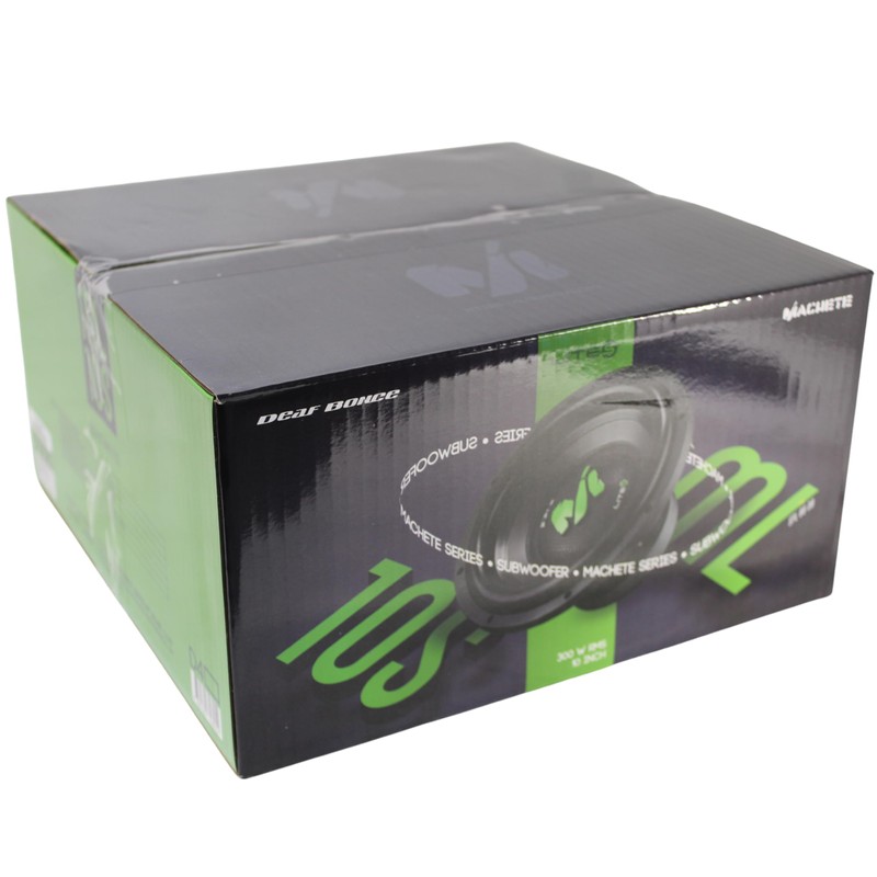 Deaf Bonce Machete 10" 300W RMS 2-Ohm DVC Subwoofer/DB-ML-10S-D2