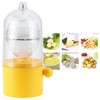Egg Scrambler Shaker, Whisk Hand Powered Golden Egg Maker Eggs
