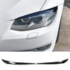 2 Pcs Headlight Eyebrow Headlamp Eyelid Cover Trim Frame Decal