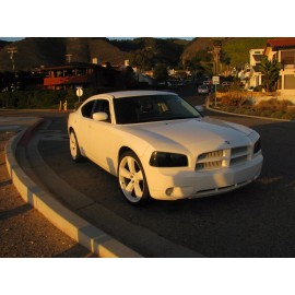 Subject 9 06 07 08 09 10 Charger smoked tinted HEADLIGHT covers vinyl  ***$5 REFUND***
