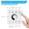 RGBZONE LED Light Strip Dimmer, RF Wireless Remote Control, Dimmable
