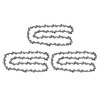 3PCS Chainsaw Chains 16" 55DL 3/8 LP .043 Replacement Chains
