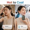 Mini Rechargeable Handheld Fan, Portable Personal Cooling Fan with High-Speed