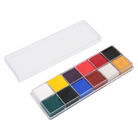 Tasteless Face Paint, Oil Painting, for Outdoor Carnival Party(12 Colors Oil Paint)