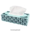 Ideen mit Herz Cosmetic Tissue Box | Wooden Tissue Dispenser