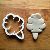 Sweet Prints Inc Cotton Candy Cookie Cutter - Dishwasher Safe