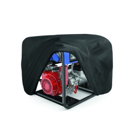 Pyle St Universal Power Covers Large Size Gas Electric Propane Portable Generators Up to 7000 Watt w/Storage Bag, All Weather Protection, 32” x 23” x 19.3 PCVGNL8 (Black)