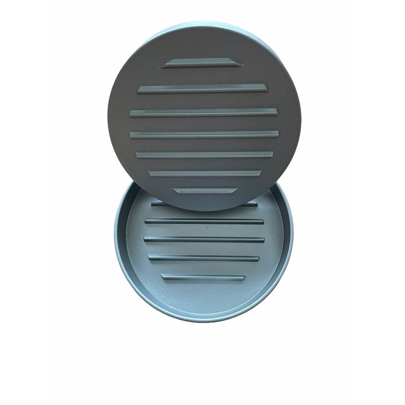daniplus Hamburger Press Cast Aluminium Burger Press Diameter 11.9 cm