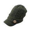 Mazume MZCP-F812 Olive Knit Cap (with Brim)