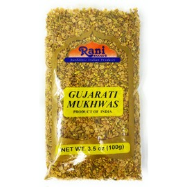 Rani Gujarati Mukhwas (Special After Dinner Mix) 3.5oz (100g) ~ Vegan | No Colors | Indian Origin