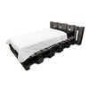 npluseins Lightweight Microfibre Duvet, Oeko-Tex Standard 100, Dimensions: approx. 135