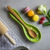 City to Cottage® - Ceramic Spoon Rest | Green and