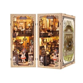Wizardi Book Nook Miniature - Grandfather's Antique Store Roombox Kit