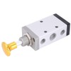 Manual Valve Two Position Five Way Hand Valve G1 /