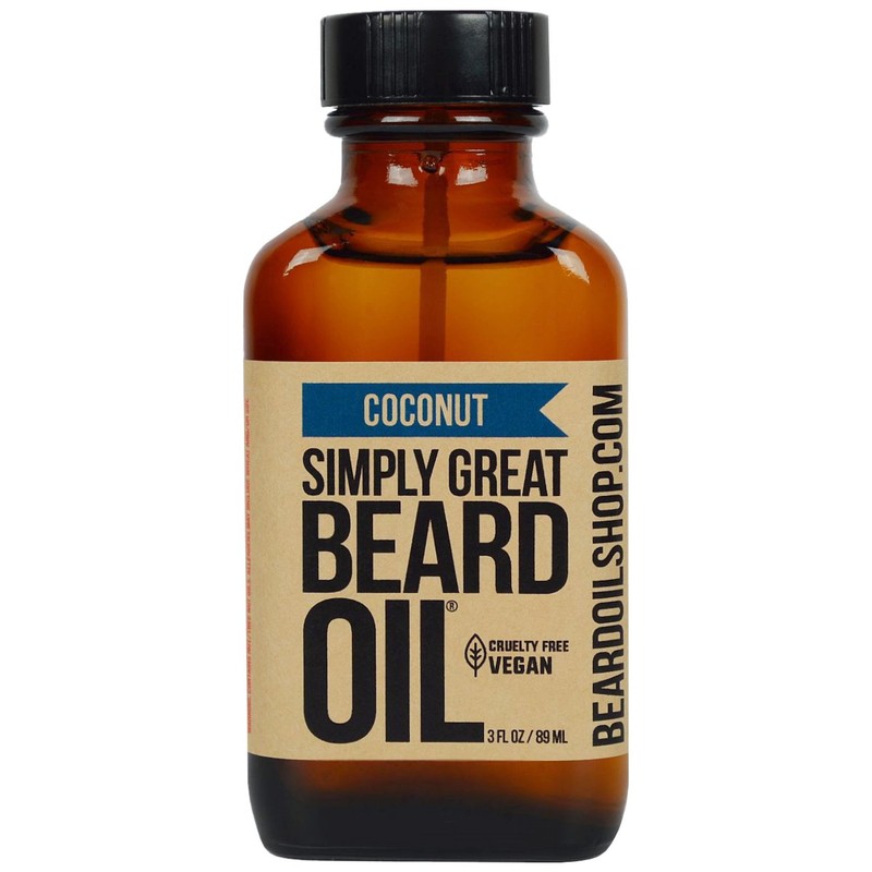 COCONUT Scented Beard Oil - Beard Conditioner 3 Oz Easy
