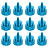 sourcing map 12pcs M3x6mm Knurled Thumb Screw Computer Case Threaded