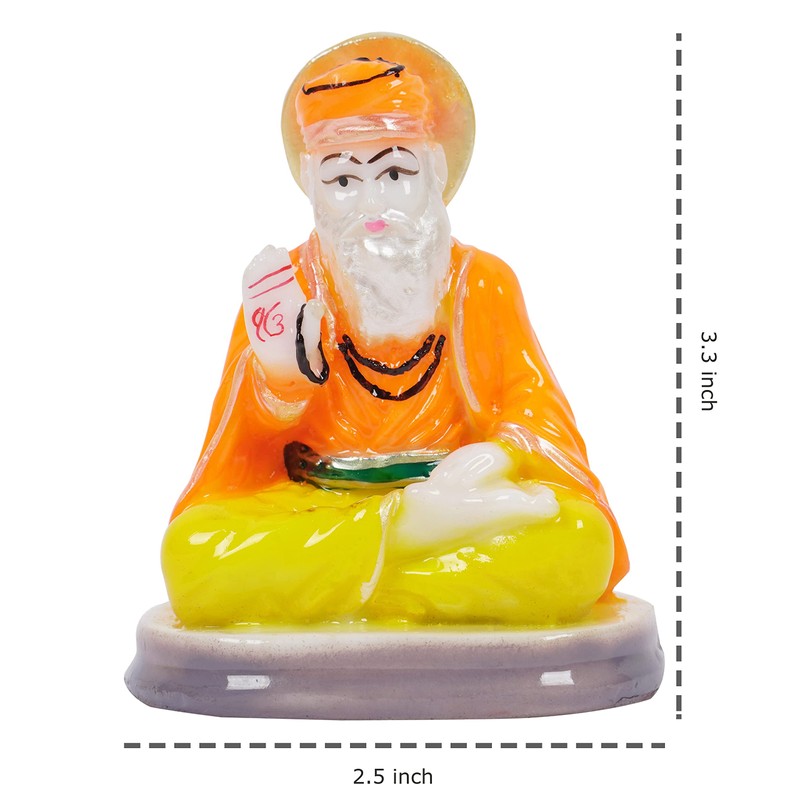 IBA Indianbeautifulart Hindu God Resin Guru Nanak Dev Ji Idol