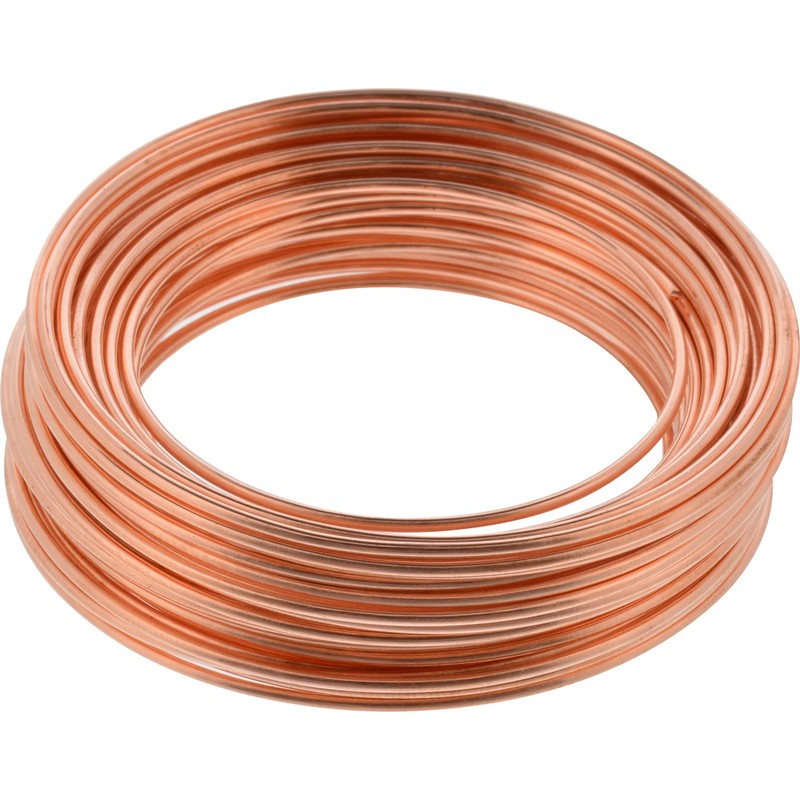 Hillman 25' 18 Gauge Bare Copper Wire