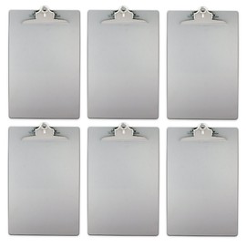 Saunders 22519 Recycled Aluminum Clipboard with High Capacity Clip - Legal Size - 8.5 x 14 inches (6)