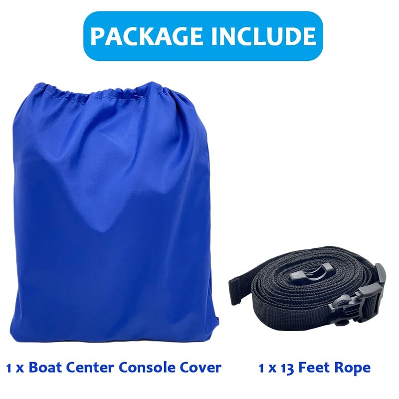 T-Top Center Console Cover for Boat - 600D Waterproof Marine