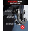 DAYDOOR 3/4" D Ring Shackles, Heavy Duty D Ring Shackles