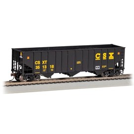 Bachmann Trains - Bethlehem Steel 100-Ton Three Bay Hopper - CSX® #351318 (Ease Up) - HO Scale