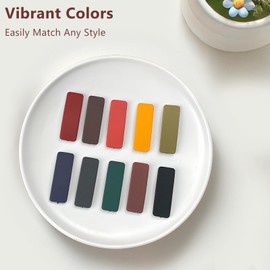 Jaasuee Matte Snap Hair Clips for Girls and Women, 20 Pcs Cute Solid Candy Color Hair Barrettes, Lightweight and Durable Hair Accessories