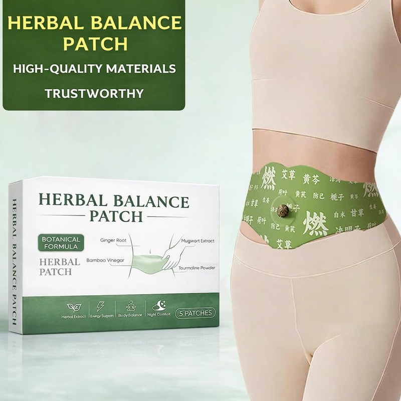 NEWUREHO Japanese Herbal Balance Patch for Waist & Body, Non-Irritating