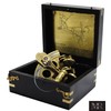 Medieval Replicas Sextant Instruments Solid Brass Working Sextant Original Ship