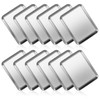 12PCS Stainless Steel 1/8 Sheet Pan, Nonstick Small Cookie Sheet,