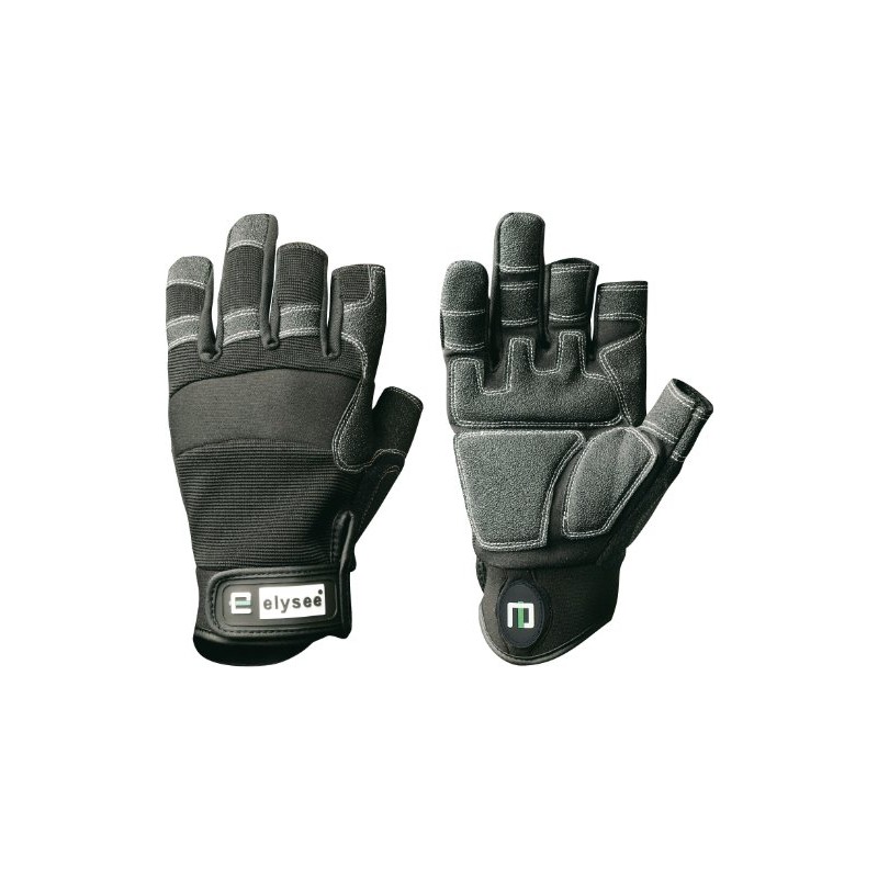 elysee 0874 Carpenter Glove - Black, 11