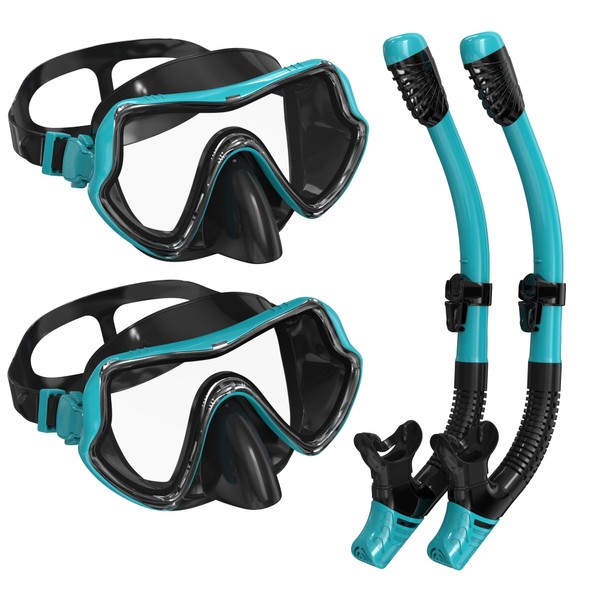 G2RISE SN02 Snorkel Set Adults - Scuba Mask Diving Goggles