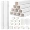 Mini Split Line Set Covers, 3” 20 Ft PVC Line