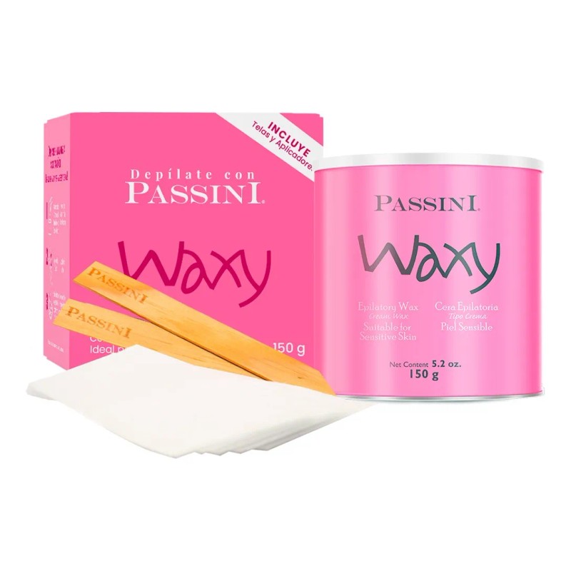 Cera Depilar Piel Sensible Waxy Crema Passini Epilatoria