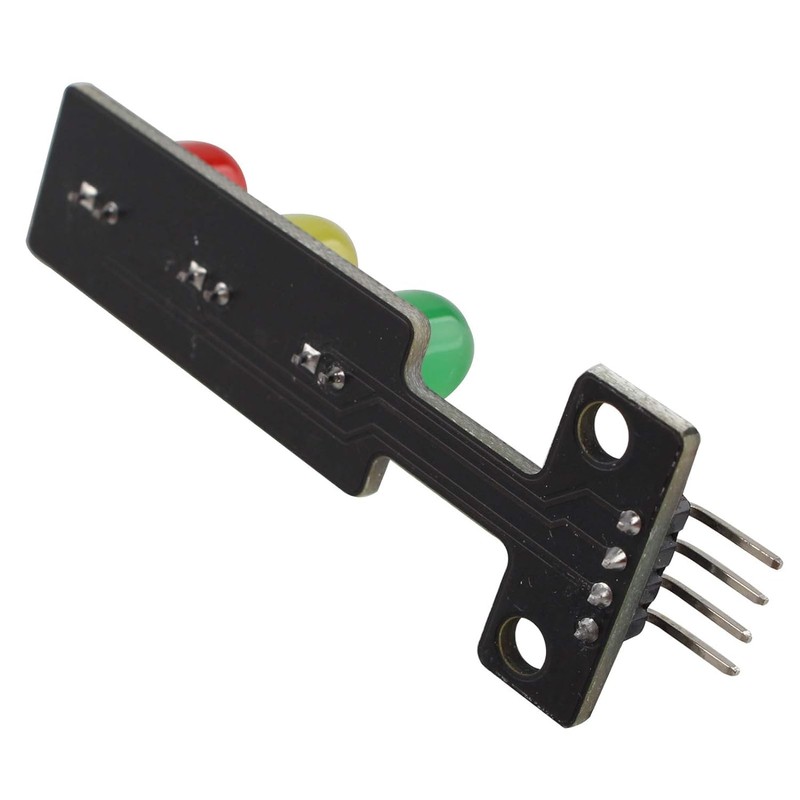 Mini Traffic Light LED Display Board Module 3.3-5V Compatible with