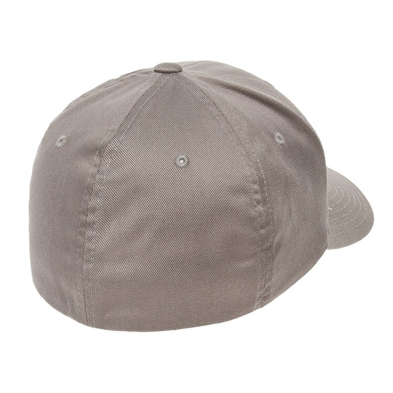 Flexfit 6277 Wooly Combed Twill Cap - Large/XLarge (Gray)
