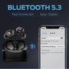Monster Achieve 300 Airlinks Wireless Bluetooth Earbuds•Touch Control•ENC• Black