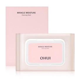 Ohui 오휘 미라클 모이스처 클렌징 시트 60매 O Hui Miracle Moisture Cleansing Wipes 60 Sheets