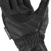 Komine GK-255 Protective Leather Mesh Gloves for Motorcycles Black L